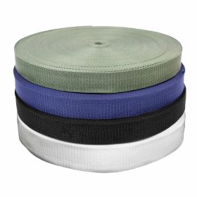 Webbing Strap Tape and Trident Buckle - Nylon Webbing Strap Tape, 40 mm (50 meters/roll)