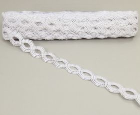 Border Lace Embroidered, width 6.5 cm (13.72 meters/roll)Code: 0575-3339 - Lace, width 25 mm (13.72 m/roll)Code: 0575-1168