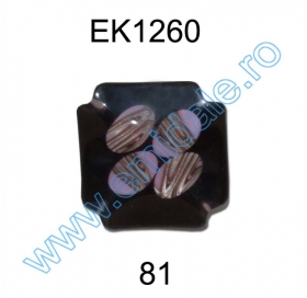 Nasturi cu Doua Gauri 4113/44 (100 buc/punga) Nasturi Plastic EK1260-81 (25 bucati/pachet)