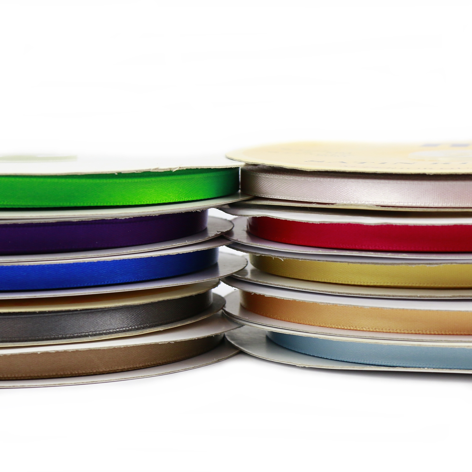 Satin Ribbon, Double Sided, width 6 mm (50 meters/roll)