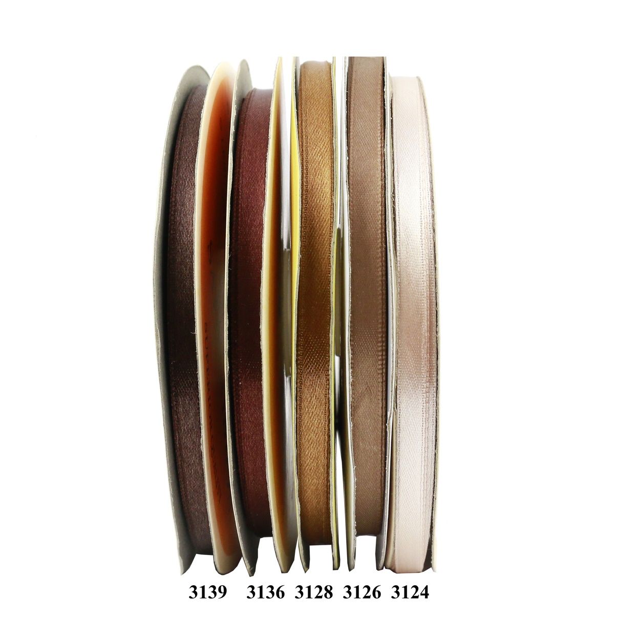 Banda Dublu Satinata, latime 6 mm  (50 metri/rola)  - 3