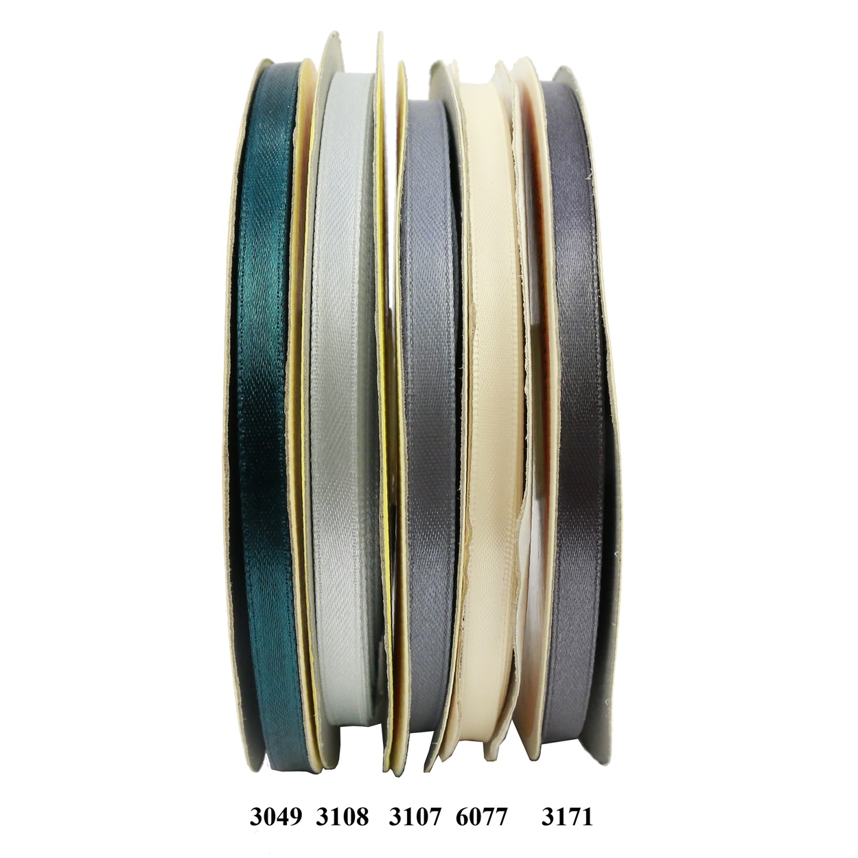 Banda Dublu Satinata, latime 6 mm  (50 metri/rola)  - 5