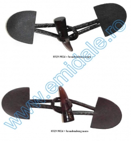 Brandemburg, lungime 80 mm (6 perechi/pachet)Cod: JU496 Brandemburg, lungime 11.5 cm (12 perechi/pachet)Cod: 0319-9024