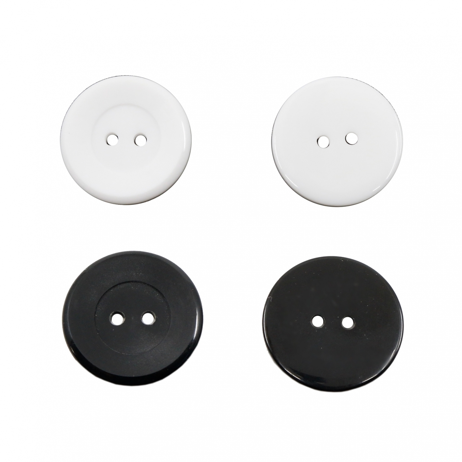 Four-Holes Buttons 0313-1283/24 (100 pcs/pack) 