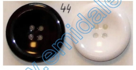 2 Holes Buttons 0312-0111/48 (100 pcs/pack) Color: Black - Four-Holes Buttons 0313-1314/44 (100 pcs/pack) 