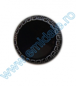 2 Holes Buttons 0312-0092/44 (100 pcs/pack) - Buttons YL067-32 (144 pcs/pack) Color: Black