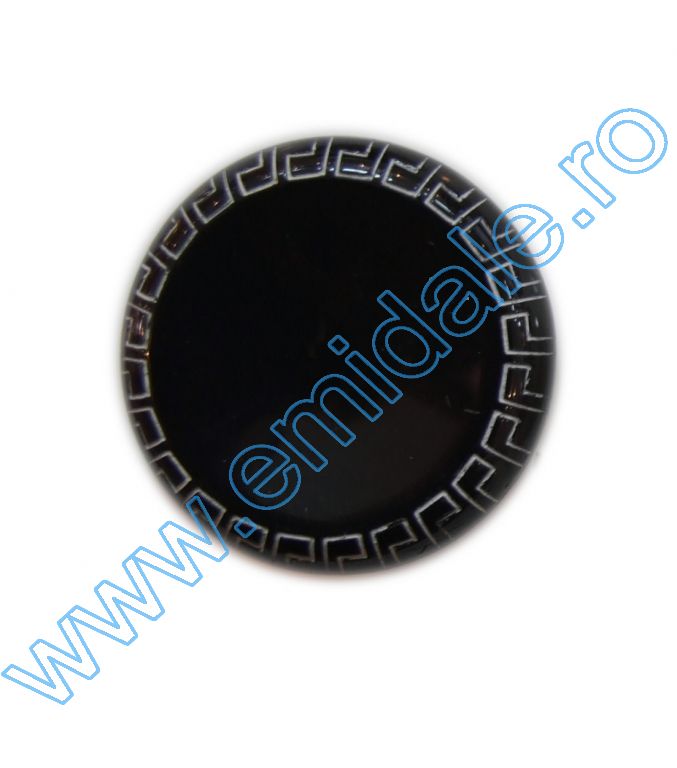 Nasturi Plastic YL067-32 (144 bucati / punga) Culoare: Negru